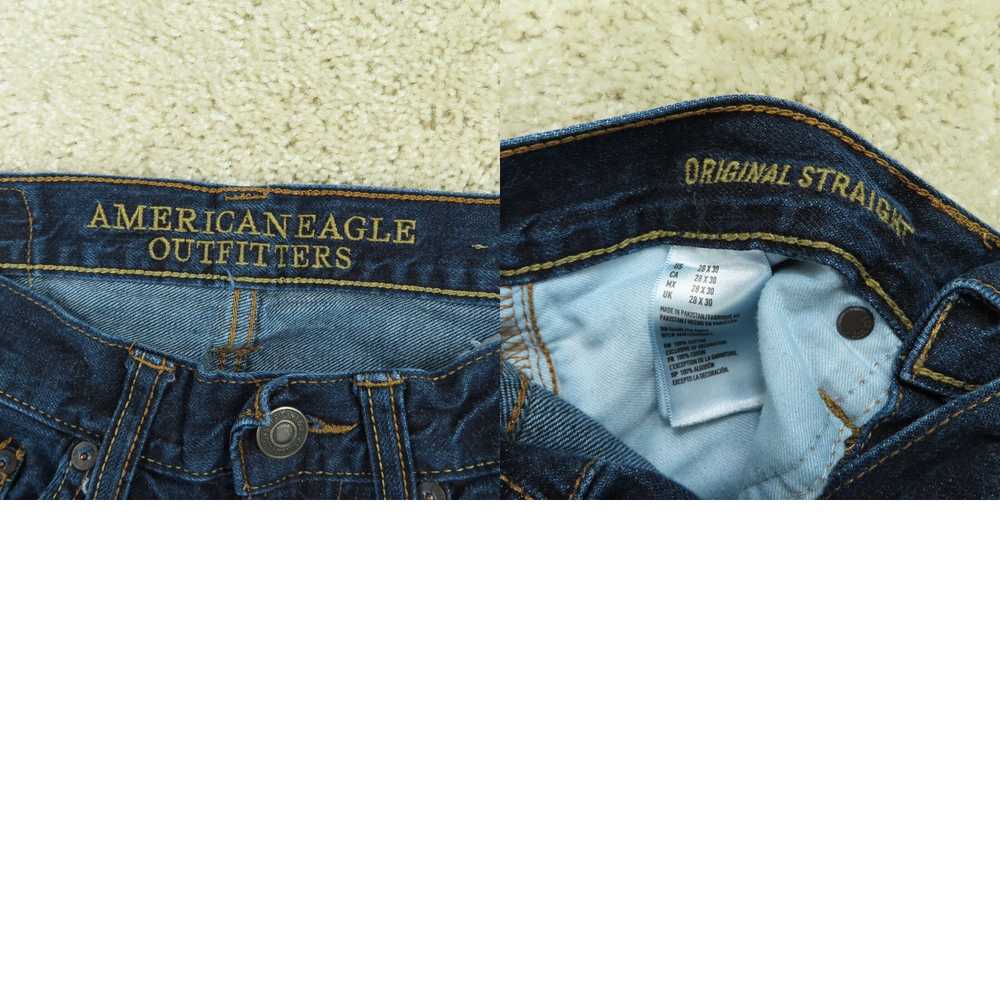 American Eagle Outfitters Dark Wash Blue Casual D… - image 8