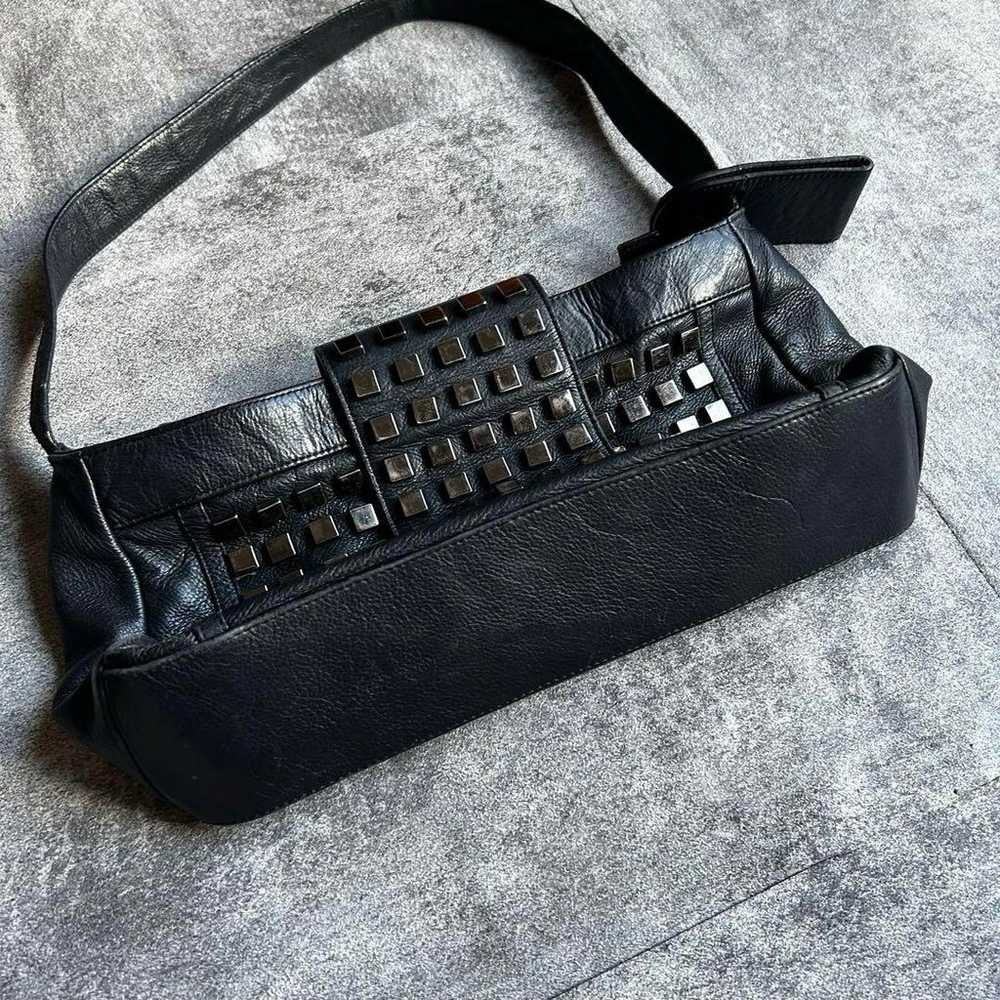 archive grunge leather studs gimmick bag - image 4