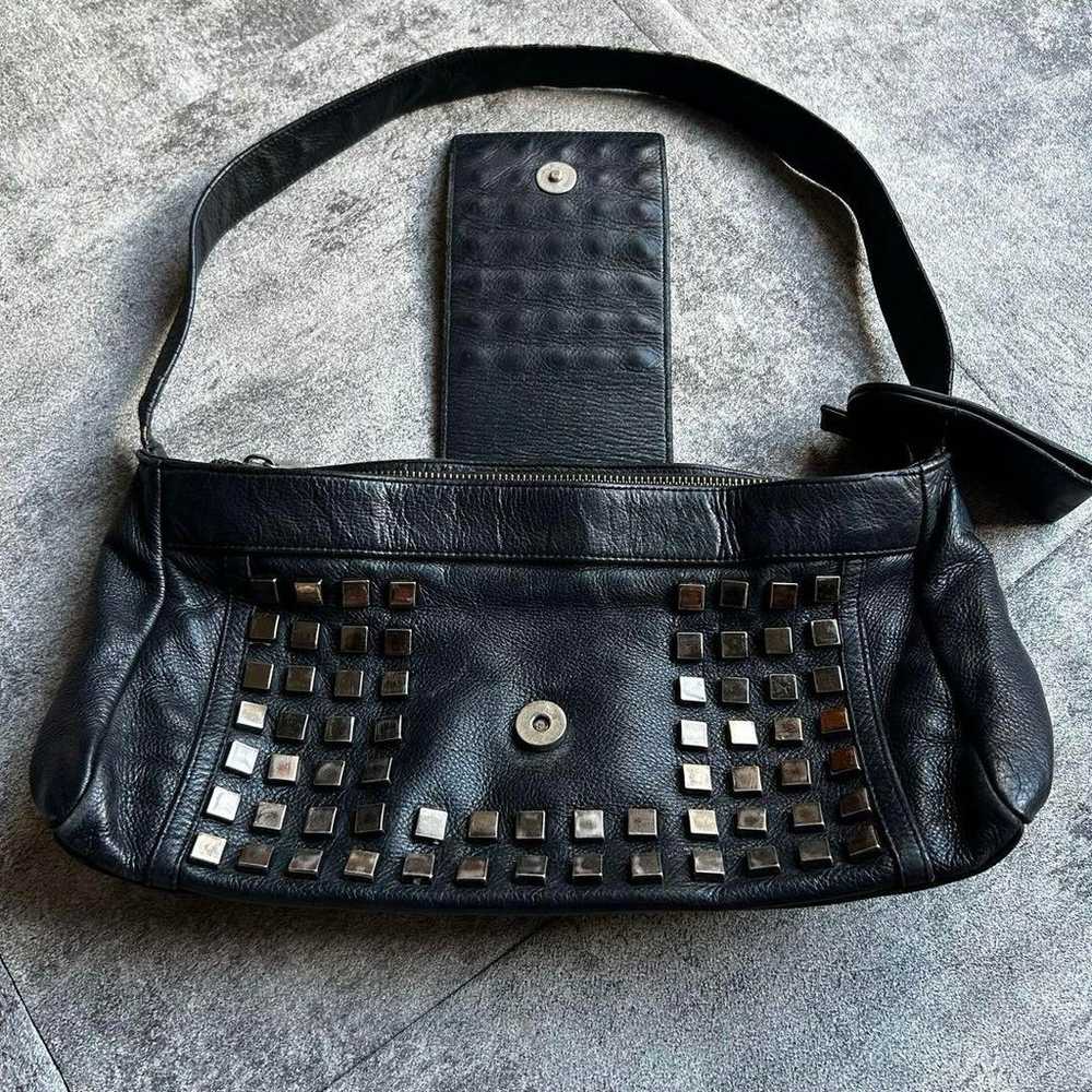 archive grunge leather studs gimmick bag - image 9