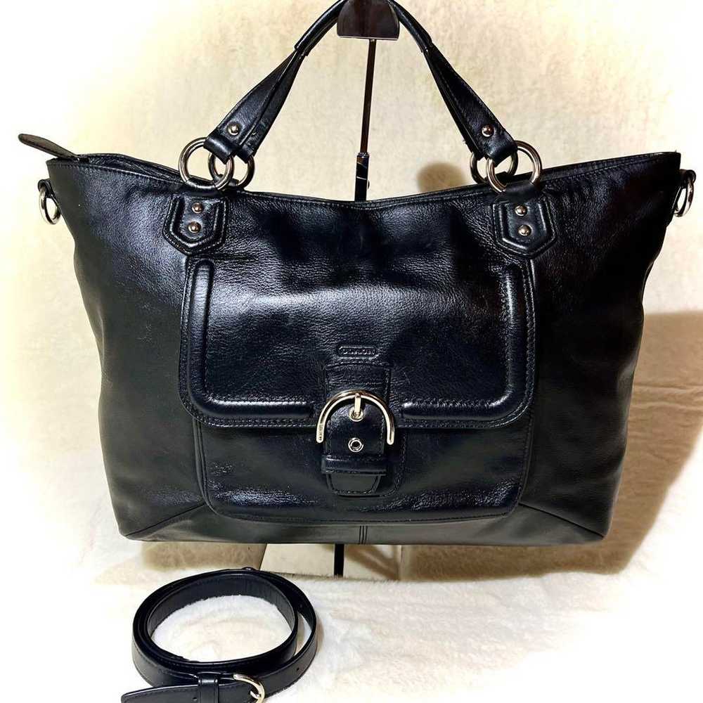 Excellent condition ✨ COACH F24683 2Way Hand Shou… - image 2