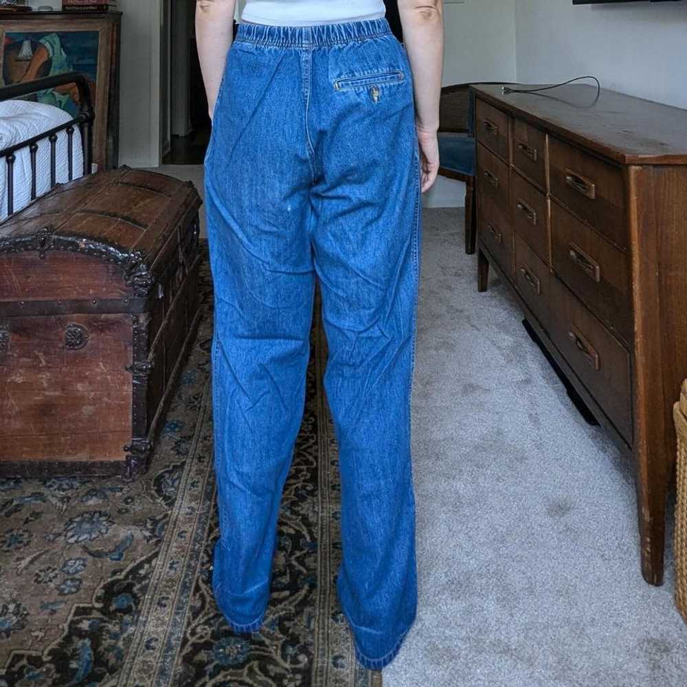 Unmarked Vintage Vintage Pull On Jeans (Small) |… - image 2