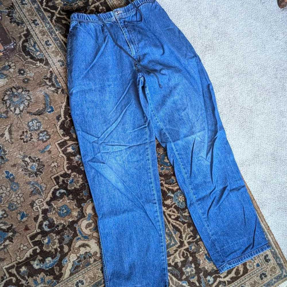 Unmarked Vintage Vintage Pull On Jeans (Small) |… - image 5