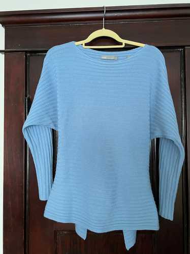 Vince Blue Wool/Cashmere Open Back Sweater (S) |…