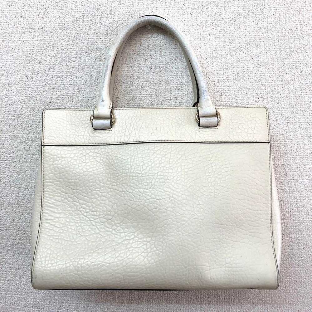 Kate Spade Hand Shoulder Bag Punching White FH130 - image 2