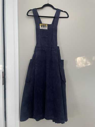 Henrik Vibskov Pile Denim Midi Dress (XS) | Used,…