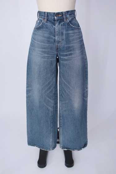 Celine Japanese Denim Distressed Jeans