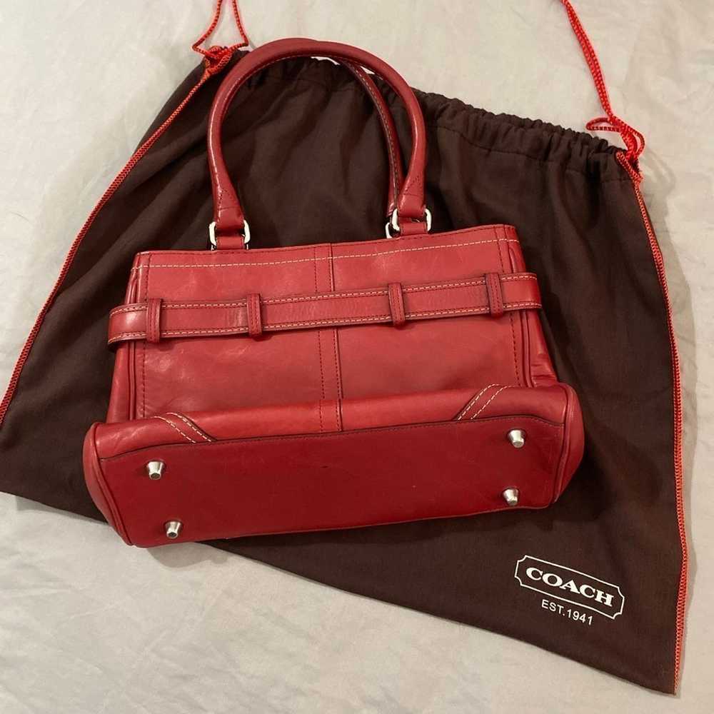 coach handbag - image 4