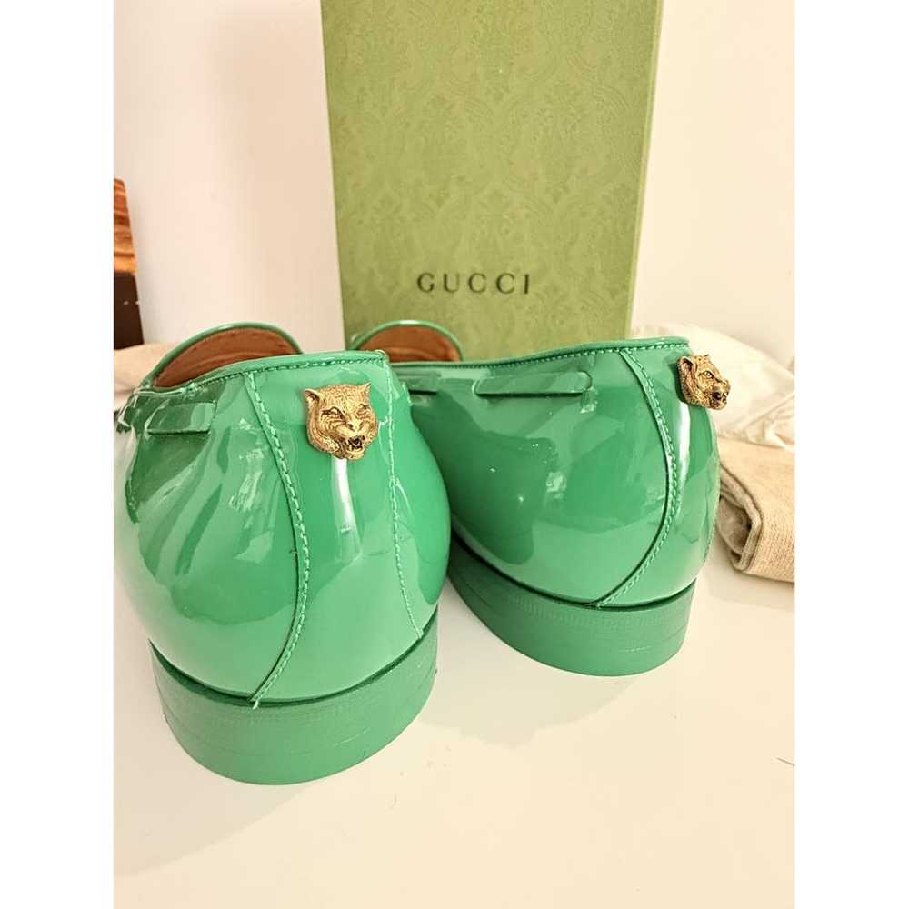 Gucci Jordaan leather flats - image 2