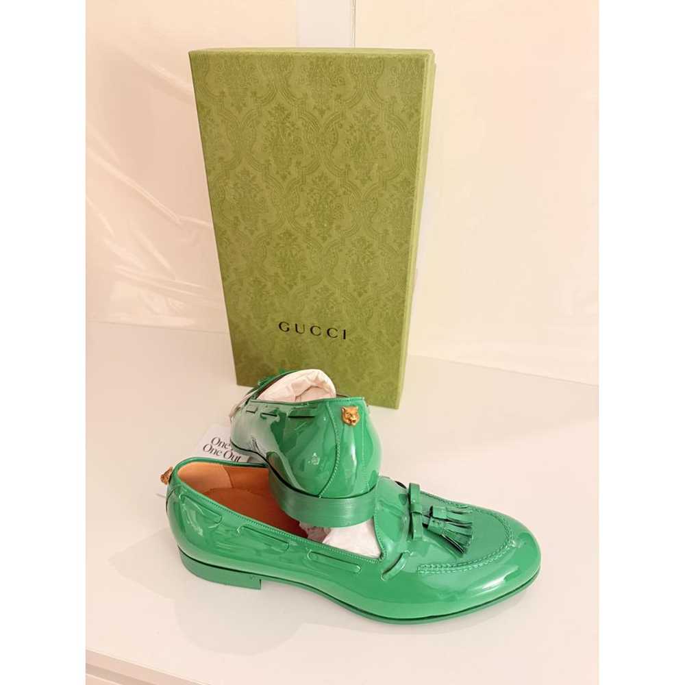 Gucci Jordaan leather flats - image 6