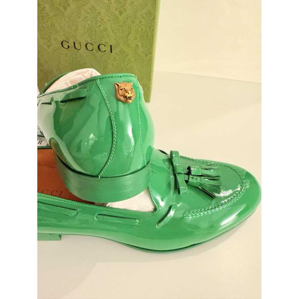 Gucci Jordaan leather flats - image 7