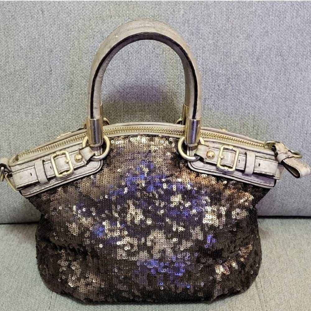 RARE Coach Madison Sophia Sequin Mini Satchel w/ … - image 2