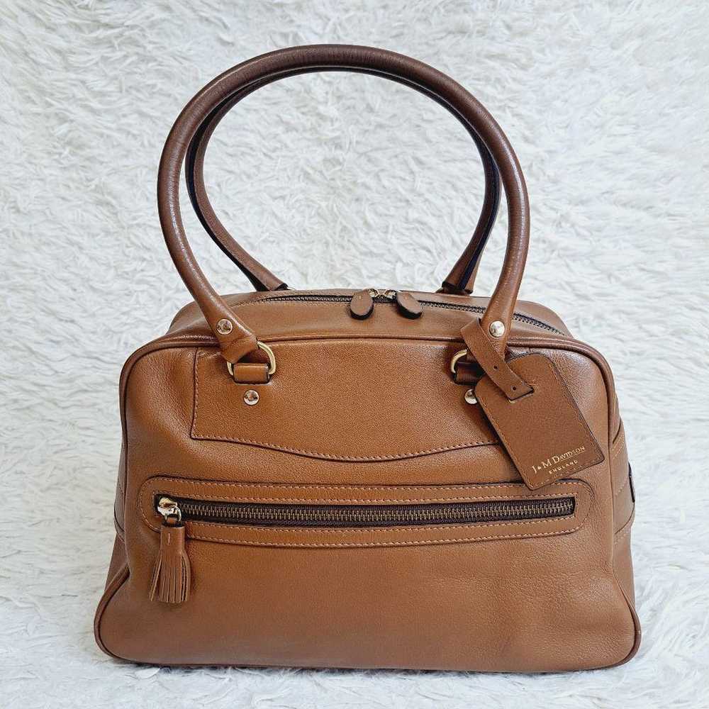 Popular ✨ J&M DAVIDSON Vivi Boston Bag Leather Sh… - image 2