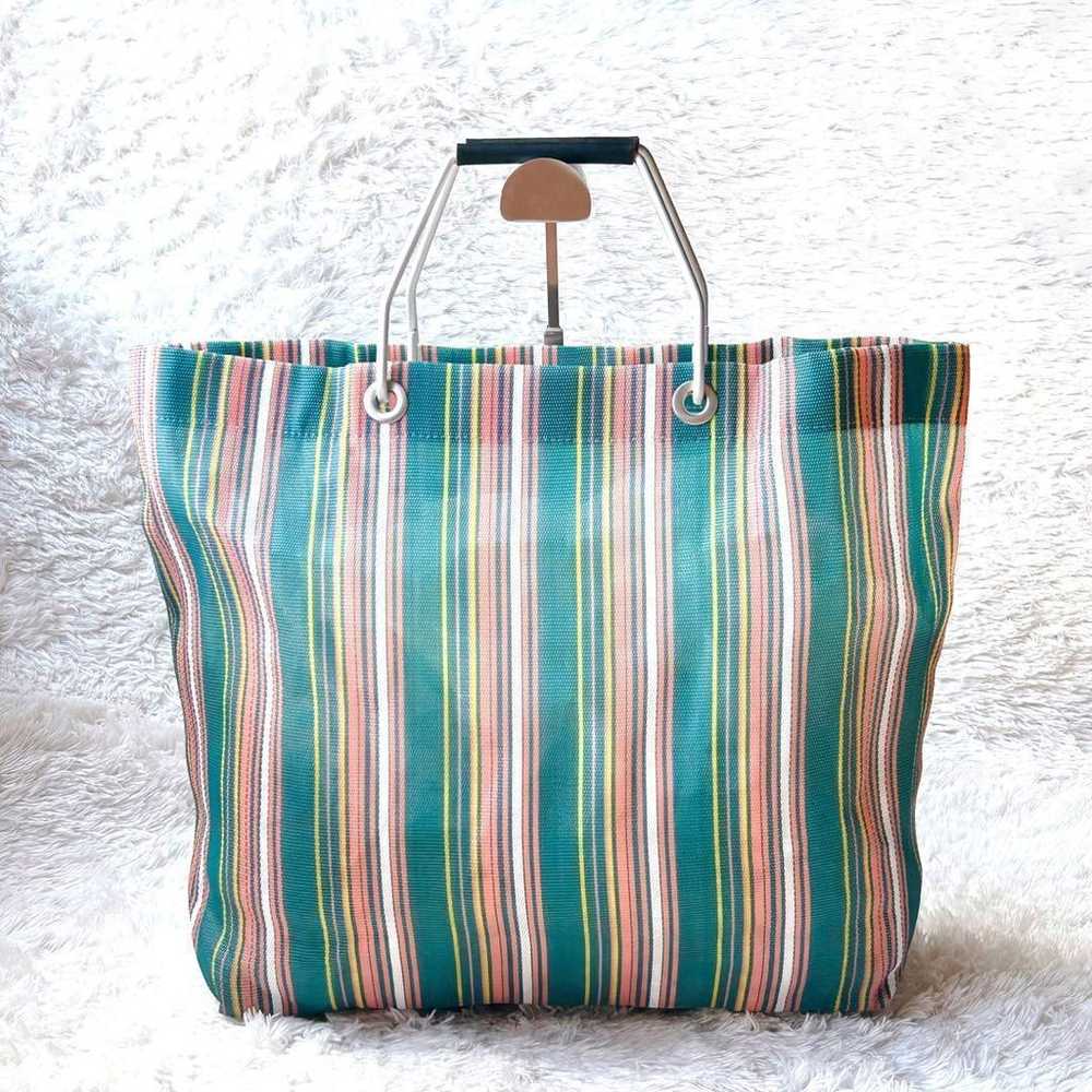 【Excellent condition】MARNI Striped Flower Cafe To… - image 2