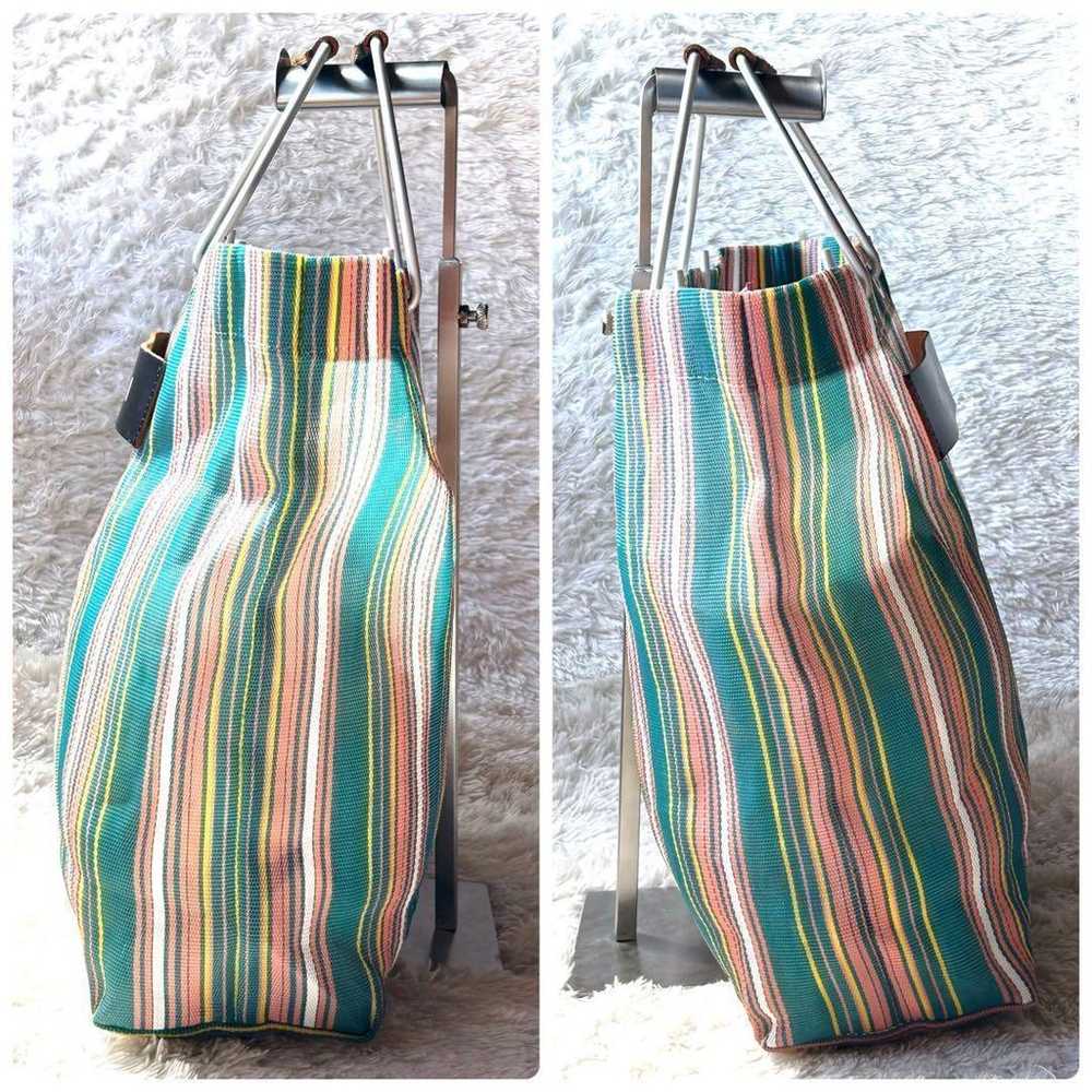 【Excellent condition】MARNI Striped Flower Cafe To… - image 4