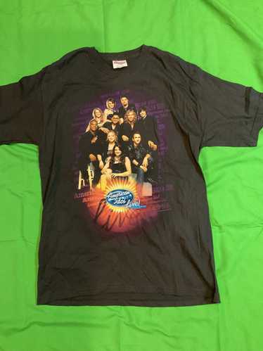 Vintage 2004 American good Idol William Hung Inspiration Photo Tee Large