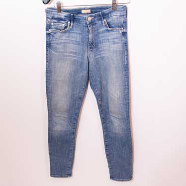 Mother Denim Mother Denim The Looker Crop Cotton S