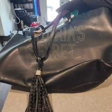 Victoria's Secret Silver & Black Tote