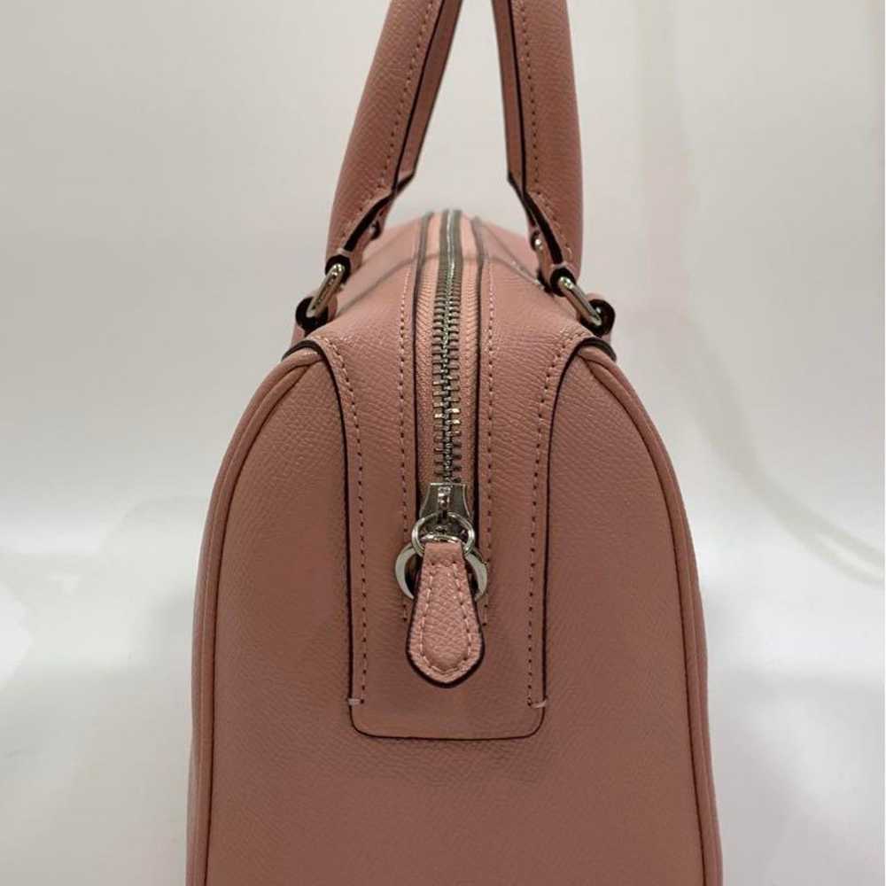 Coach 2WAY mini boston handbag Bennett satchel ba… - image 6