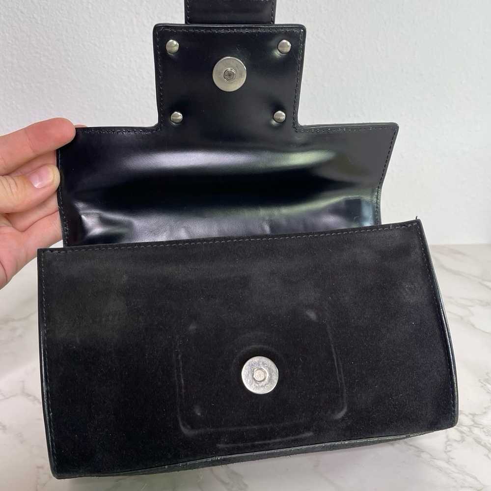 Salvatore Ferragamo Vintage Pouchette In black Su… - image 10