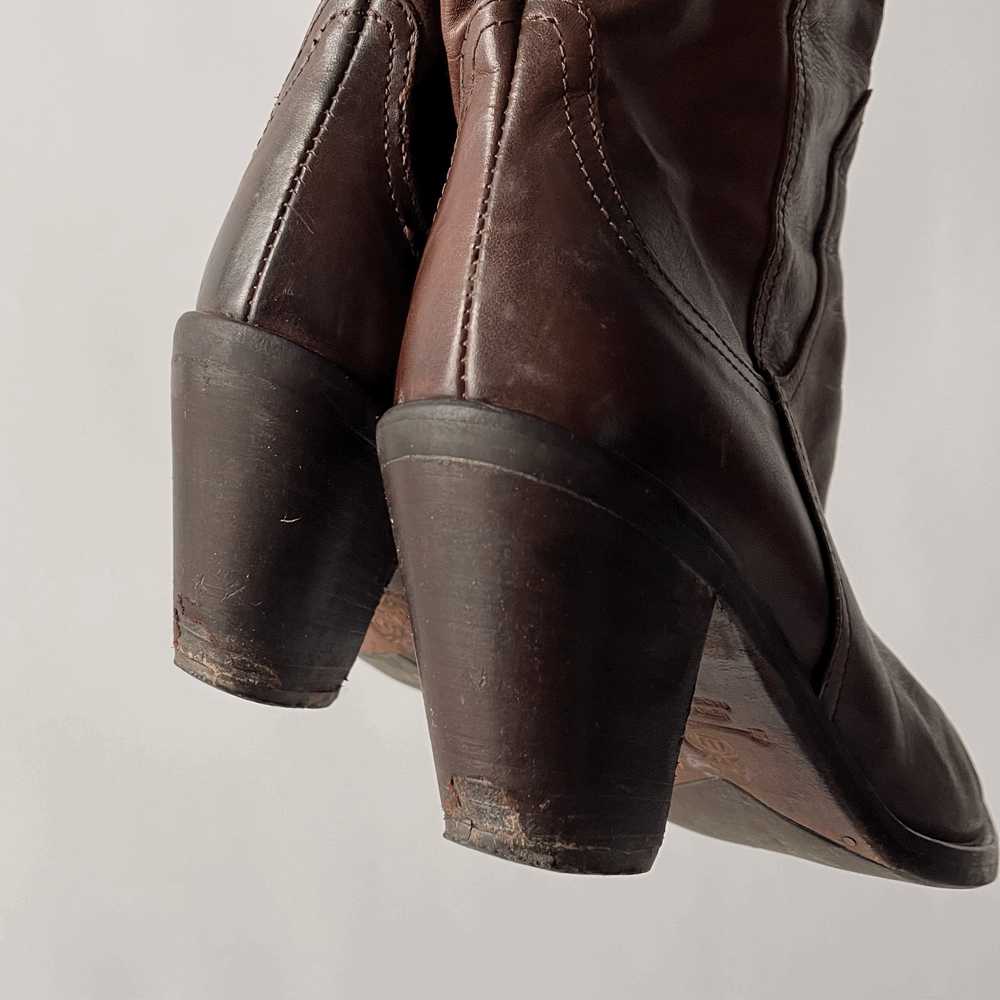 Vintage Italian Leather Boots - image 10