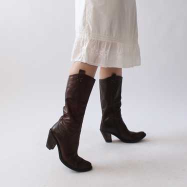 Vintage Italian Leather Boots - image 1