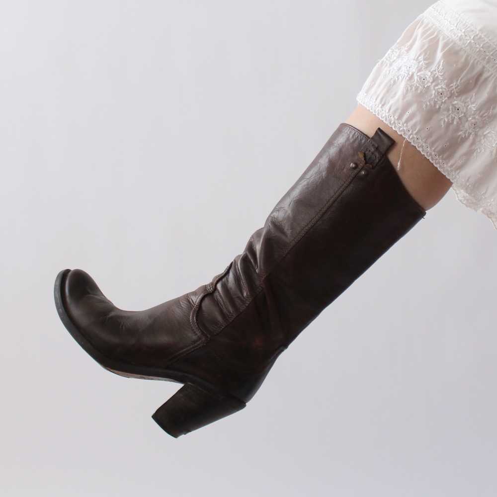 Vintage Italian Leather Boots - image 3