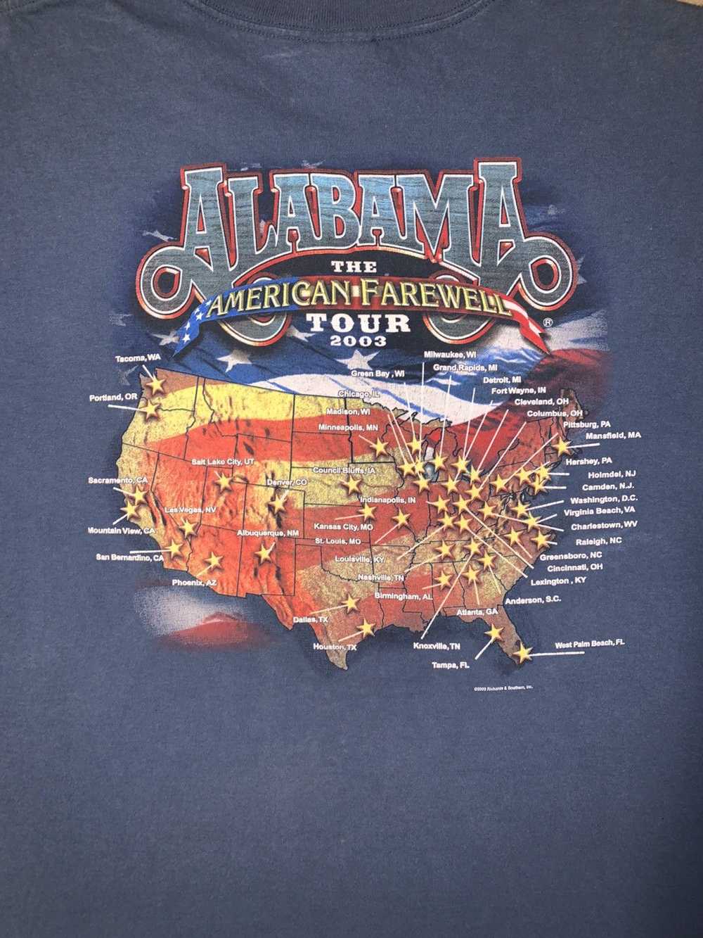 Gildan × Vintage 2003 Alabama Farewell Tour Tee - image 4