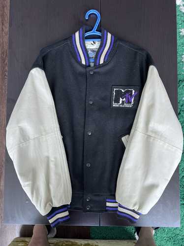 Mtv × Vintage Vintage 1992 MTV Varsity Jacket