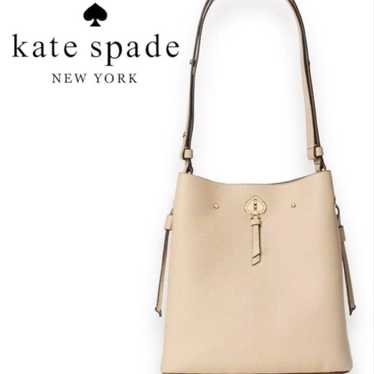 【Price reduced】kate spade Marty large bucket beige