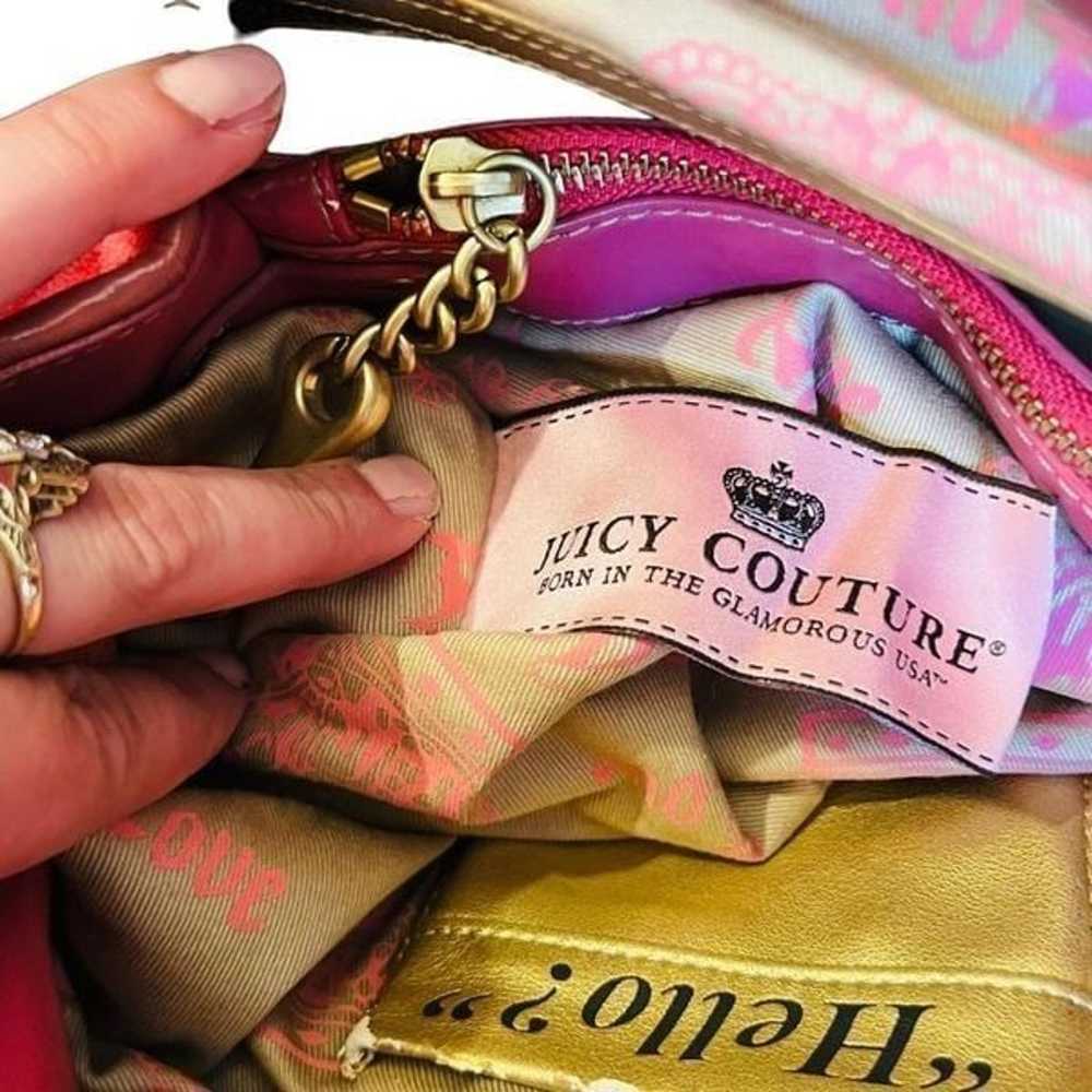 Juicy Couture loves large pink satchel bag Terry … - image 12