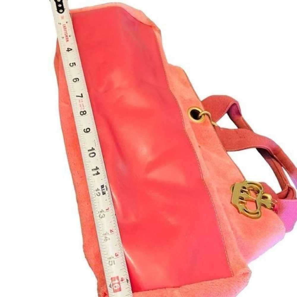 Juicy Couture loves large pink satchel bag Terry … - image 9