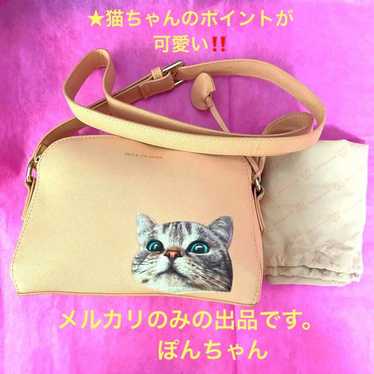 ★Rare! Paul & Joe Sister Cat Bag Pink with Many P… - image 1