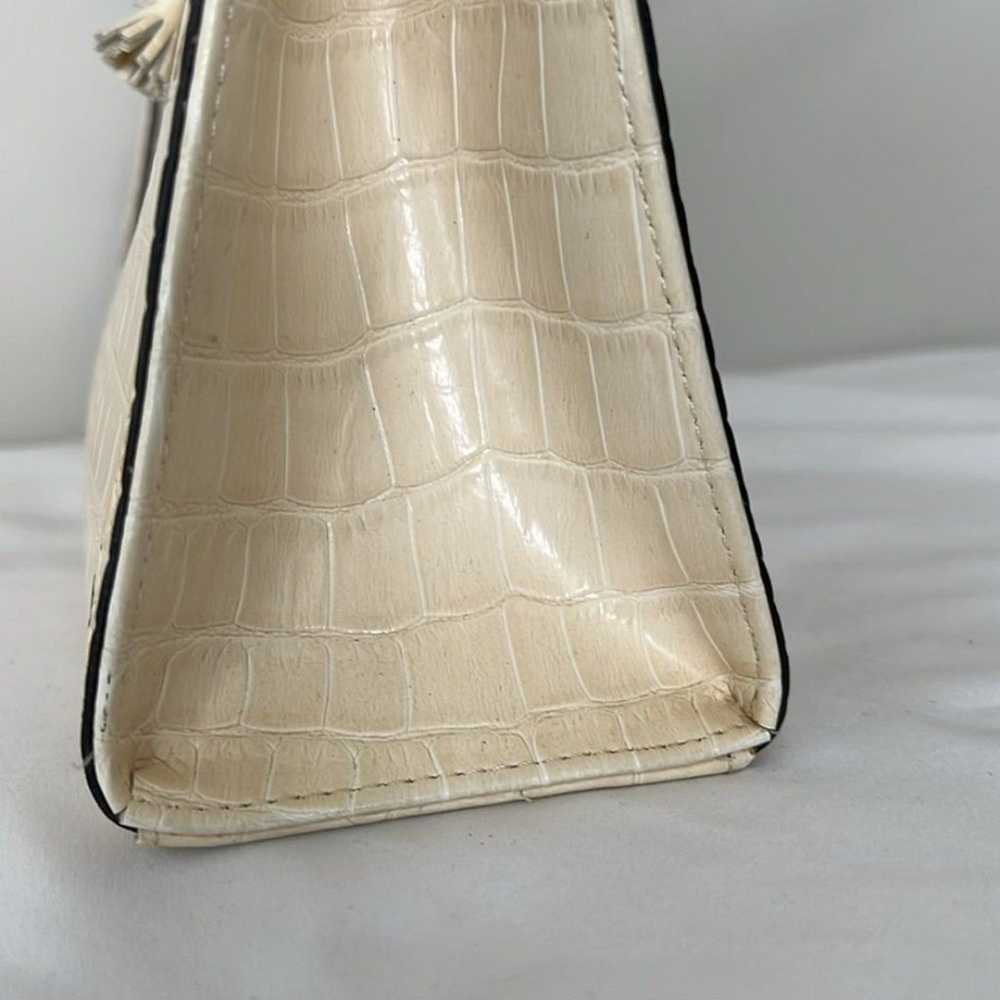 Vtg Ivory Liz Claiborne Mini Bag - image 2