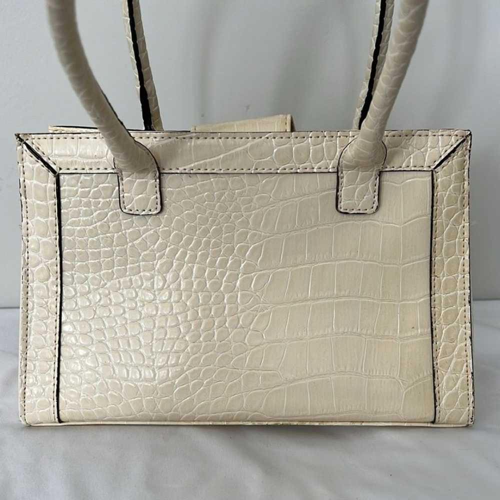 Vtg Ivory Liz Claiborne Mini Bag - image 3