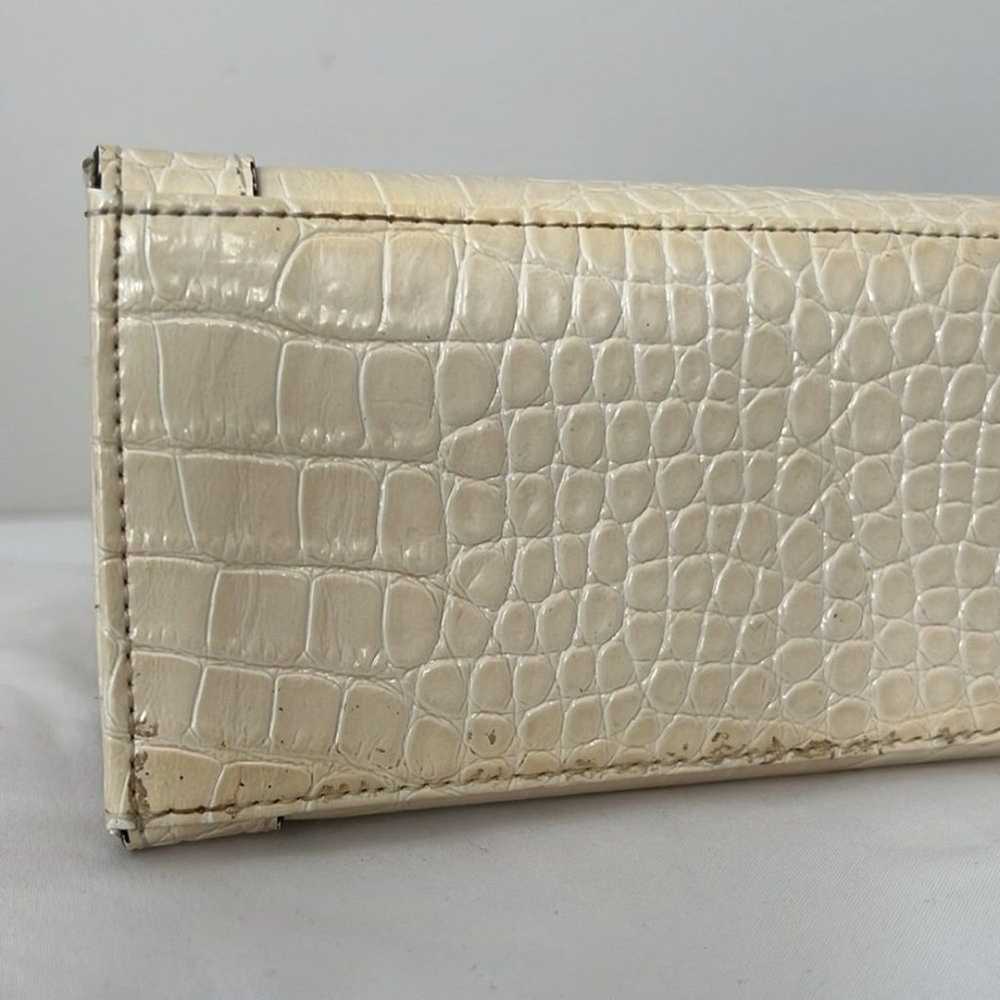 Vtg Ivory Liz Claiborne Mini Bag - image 7