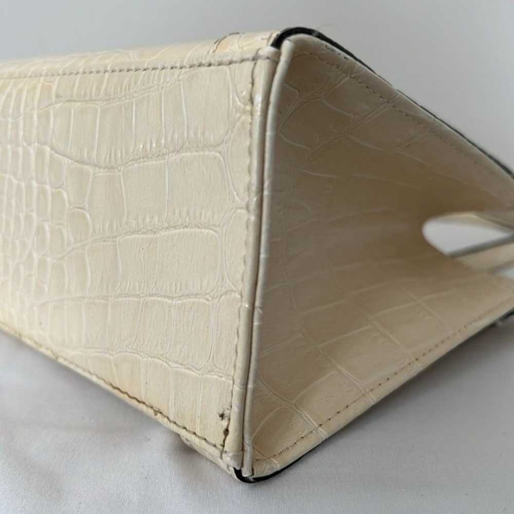 Vtg Ivory Liz Claiborne Mini Bag - image 8