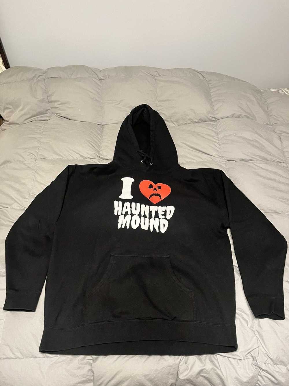 Drain Gang × Haunted Mound I❤️Haunted Mound Hoodie - image 1