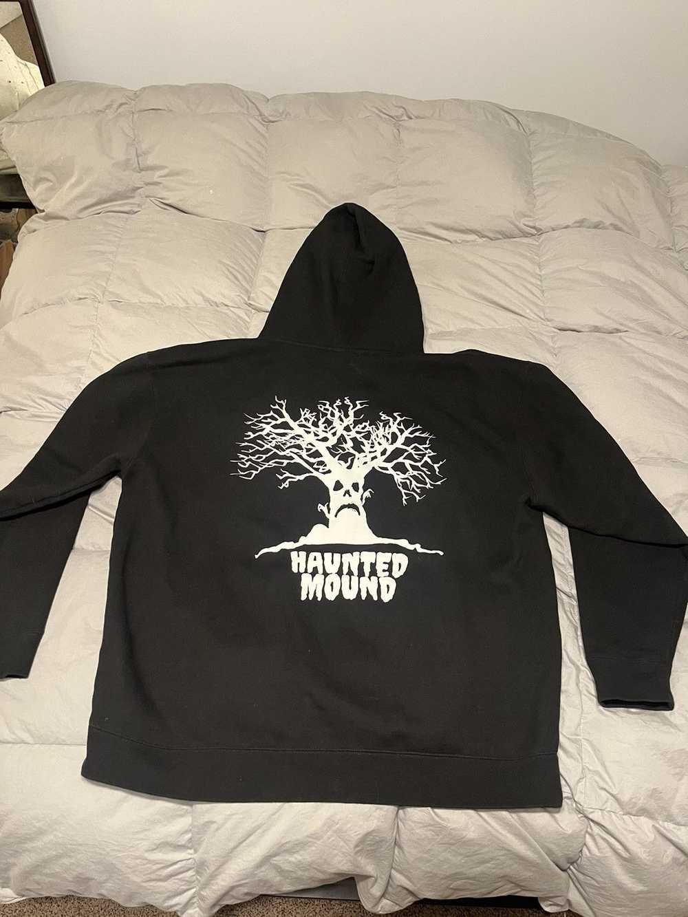 Drain Gang × Haunted Mound I❤️Haunted Mound Hoodie - image 2