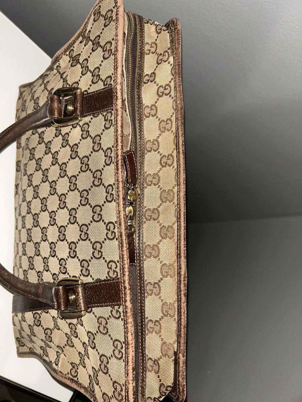 Gucci Gucci GG Canvas Boston Bag Briefcase - image 4