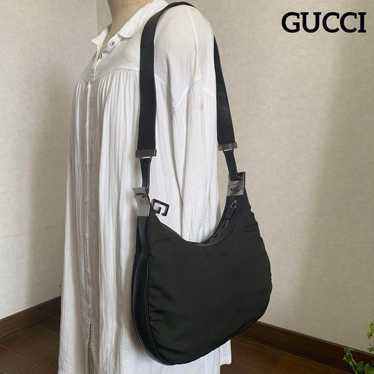 ◇ Excellent Condition GUCCI Shoulder Bag Nylon x … - image 1