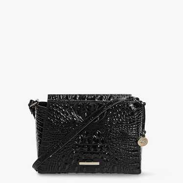 New Brahmin Melbourne Hillary Crossbody Bag croc-e