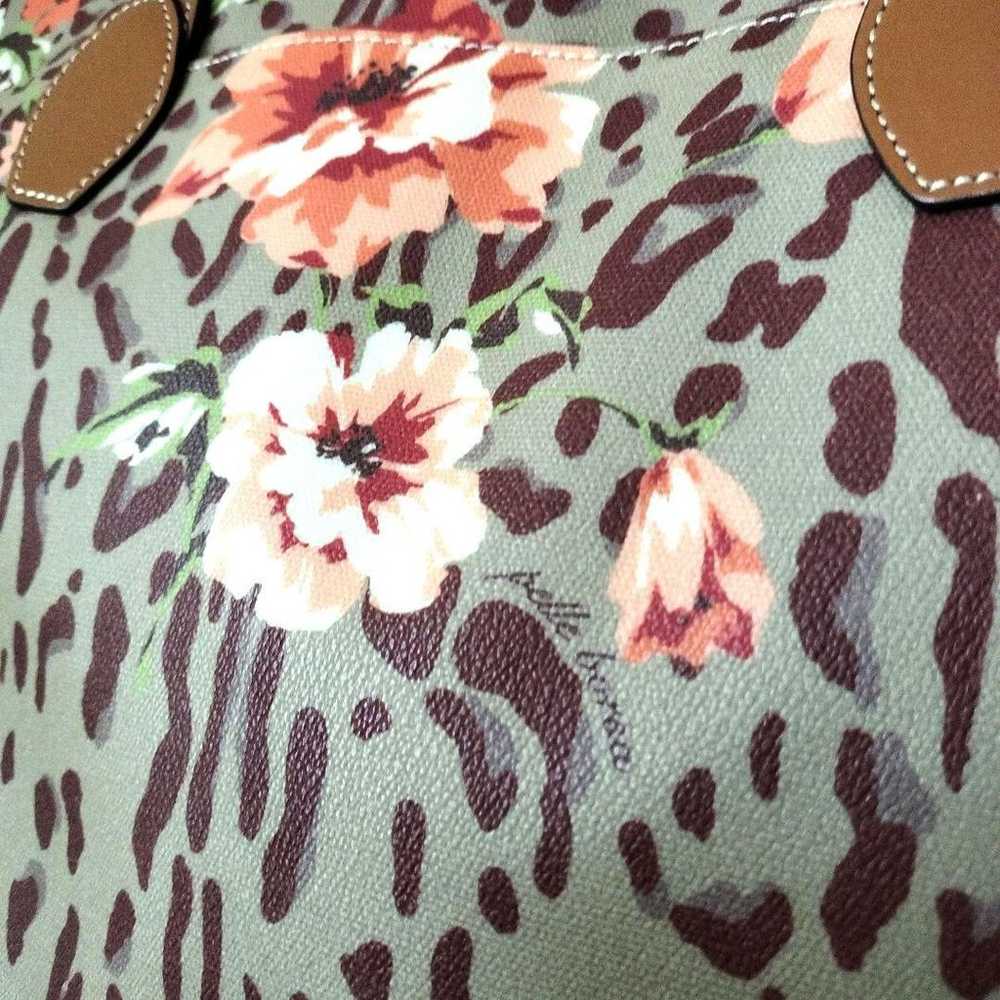 PELLE BORSA Floral Tote Bag in excellent conditio… - image 5