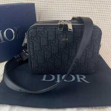 DIOR Christian Dior Oblique Shoulder Bag Trotter