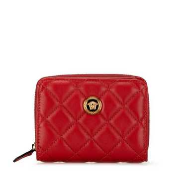 Versace Versace Versace Medusa Quilted Leather Bi… - image 1