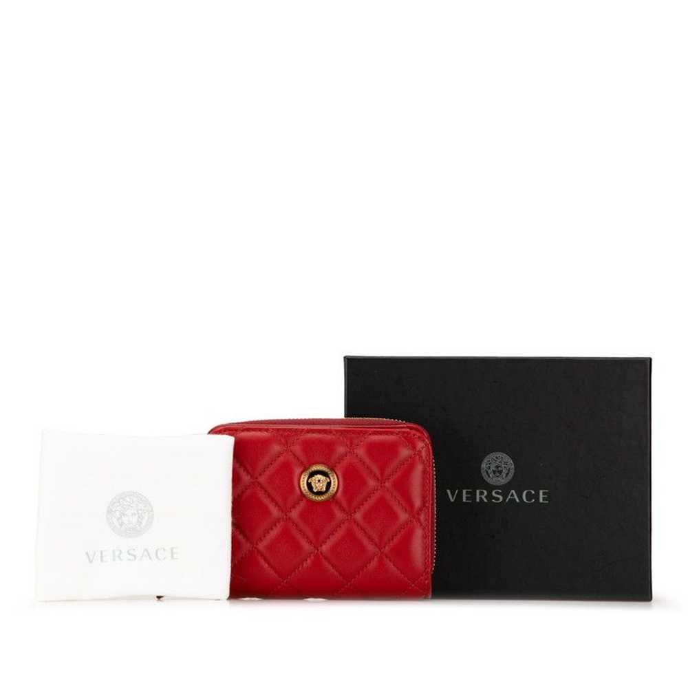 Versace Versace Versace Medusa Quilted Leather Bi… - image 9