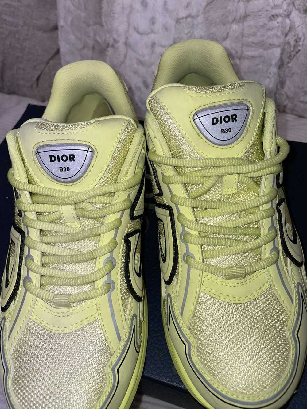 Dior Dior b30 neon sneakers - image 6