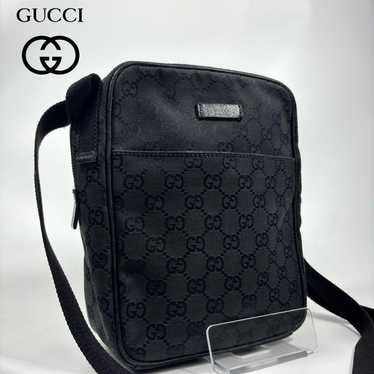 【Excellent condition】 GUCCI GG Canvas Shoulder Bag