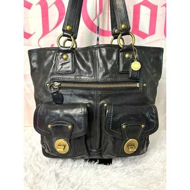 Black Coach Gigi 11131 Legacy Anniversary Tote - image 1