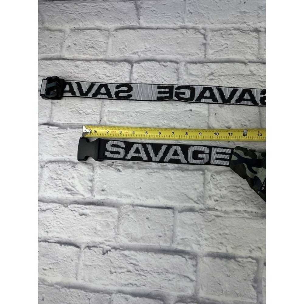 Rare! Vintage Savage waist pouch camo rue 21. 15"… - image 12