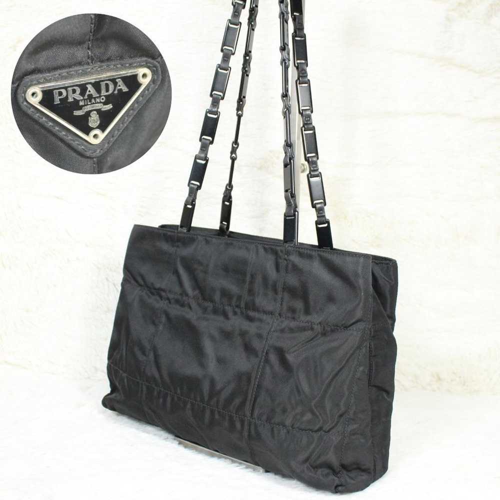 Excellent condition PRADA shoulder bag in nylon t… - image 1